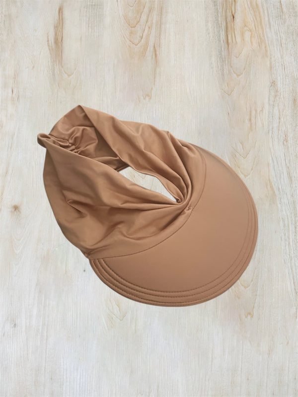 Classic Nude Stretchable Visor Cap