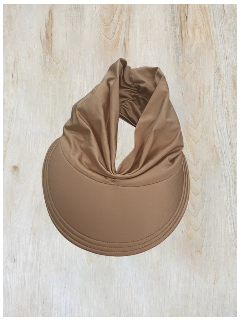 Classic Nude Stretchable Visor Cap